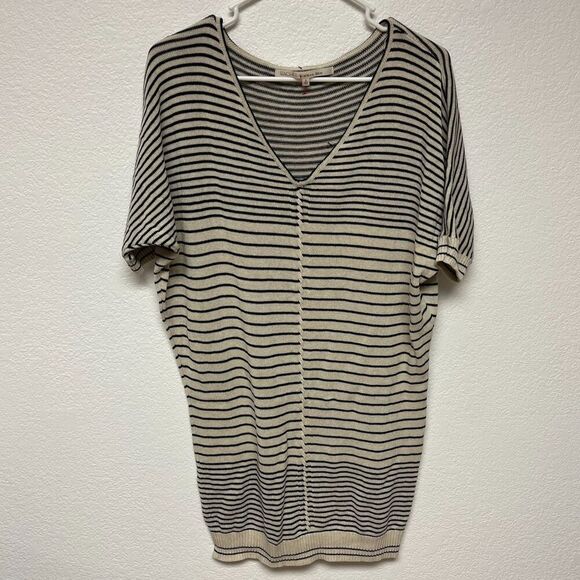 RACHEL RACHEL ROY Cotton/Linen Dolman Tapered Tunic Sweater Knit Dress XS - Picture 1 of 4